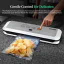 ATSHARK 5-In-1 Vacuum Sealer – High Pressure Touchscreen Design, Fast and Convenient, Includes 50 Vacuum Bags, Ideal for Home Food Preservation, White, VS6621 image 3