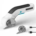 GARTOL 4,2 V coupeur électrique sans fil – coupeur rotatif silencieux pour feutre, tapis, cuir, plastique et carton, parfait pour la couture, le loisir créatif et le bricolage image 1