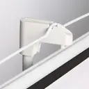 HOMCOM Écran de projection avec trépied pliable 84 pouces 4K HD 4:3, écran vidéoprojecteur réglable en hauteur, idéal pour le home cinéma, les films en intérieur/à l'extérieur image 8