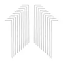 Milestone Camping Tent Pegs 20pcs & Carry Bag image 3