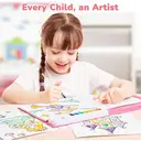 JoyCat Unicorn Series Paint with Water Colouring Books image 5