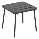 Hesperide Phuket" table basse carrée en graphite Gris image 0
