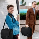 Messenger Bag for Men， Briefcases Lightweight Men's Laptop Bag Crossbody Satchel Computer Work Office Briefcase image 5
