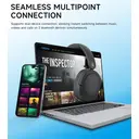 Edifier W800BT Pro - casque à réduction de bruit active hybride - noir image 6