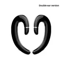 Écouteurs intra-auriculaires VoxorAI C6 noirs à double embout auriculaire, Bluetooth, à conduction osseuse, idéaux pour le sport, meilleures ventes image 0