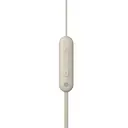 Sony WI-C100 Wireless Neckband Earphones (Taupe) image 2