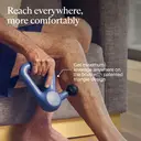 Theragun Relief Handheld Massage Gun, 3-Massage Speeds, Easy-to-use, Comfortable & Lightweight Personal Massager, Navy image 4