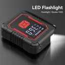 Porbi X9 Jump Starter with Air Compressor 3000A Peak Portable Car Jump Starter, 20000mAh Battery Booster & 150PSI Tyre Inflator, QC3.0 18W Fast Charge Power Bank for 12V Petrol & Diesel Vehicles, SUV, Van & Motorcycle image 7