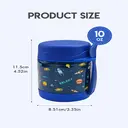 Powcan 10oz Kids Thermal Food Jar – Blue Space, New Year Sale , Top gift picks image 1