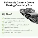 DJI Neo 2 Fly More Combo With RC-N3 Remote Controller, Stable Transmission With Digital Transceiver, 4K Drone for Beginners image 7