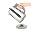 Haden Dorchester Digital Kettle, Variable Temperature, Chrome & Rose Gold - 204851 image 5