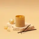 Spaas Candle Shimmering Smile 1 Wick 35h Burn Time Yellow image 1