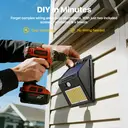 VIVREAL  Solar wall lights Charged by solar energy， Six-pack 100Led YHM02B , New Year Sale , Top gift picks image 3