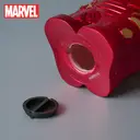 1pc Marvel Iron Man Piggy Bank Officially Licensed Coin Bank Figurine Money Box Savings Jar 3D PVC Stereo Collectible Desktop Organizer Home Decor Waterproof Shatterproof Figurine Decorative Gift image 4