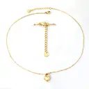 18K PVD Gold Stainless Steel Heart Lock Pendant Necklace, 40+5cm Dainty Love Choker image 4