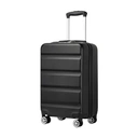 Kono 20 Inch Cabin Suitcase | Lightweight Hard Shell Luggage | TSA Lock | Dual Spinner Wheels | Small Hand Luggage for Travel & Business (Black,55x35x22cm) image 0