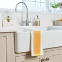 Dexam Tea Towel Love Colour Striped 100% Cotton Ochre 45x70cm image 2