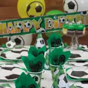 Unique Party Football Latex Balloons, 30cm, 8 Pack image 2
