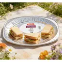 Caroline 17 inch Foil Platter, 430 x 286mm, 30mm deep, pack of 3 image 3