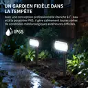 VIVREAL CPD-09 type 2 Lot de 2 lampes solaires 48 LED - Blanc chaud image 3