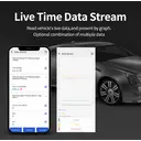 MUCAR BT200 Car Diagnostic Tool, Full System OBD2 Scanner with 15 Service Reset Functions, Live Data & Diagnostic Report, Supports 115+ Vehicle Brands, Lifetime Free Full System & OBD2 Functions image 3