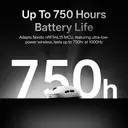 RAPOO VT2 MAX Wireless Gaming Mouse, True 8K Wireless Polling Rate, 53g Lightweight, Up to 750 Hr Battery, Nordic nRF54L15 MCU, 120-Million Optical Switch, 10 Programmable Buttons, Macro Enabled - White image 2