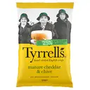 Tyrrells Hand-Cooked English Crisps Mature Cheddar & Chive 150g image 0