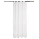 Atmosphera Gestreepte witte netgordijn - 140 x 240 cm image 1