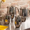 Bodum COLUMBIA French Press Coffee Maker 1L / 8 Cups - Shiny Silver image 1