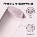 Bottle Bottle Thermal Mug 500 ml To Go - Premium Insulated Stainless Steel Mug, Leak-Proof, BPA-Free, Quick Press Closure, Double Walled, Keeps Drinks Hot & Cold for a Long Time (pink) image 1