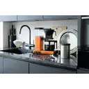 Moccamaster KBG Select Filter Coffee Machine, Handmade in the Netherlands, Retro Design, 1.25 Litres, Orange - 53817 image 9