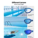 OutdoorMaster Goby Lunettes de natation adulte - Bleu image 3