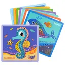 Jar Melo Mosaic Sticker Art-Ocean Journey image 1