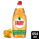 Fairy Clean & Fresh Washing Up Liquid, Orange & Yuzu, 654ml image 6