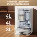 JONR T5 Pro Wisch- und Saugroboter mit All-in-One-Basisstation, 8150 Pa Saugkraft, Heißlufttrocknung, Laser-Navigation, Hinderniserkennung, verwicklungsgeschützte image 6