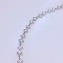 14-Inch Women's Rhodium Plated Choker Necklace, Dainty Beaded Chain image 3
