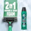 Original Source Tingly Mint & Tea Tree 2 in 1 Shower & Shave Foam 200ml image 3