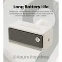 Edifier ES60 Enceinte Bluetooth portable avec jumelage stéréo, résistance IP66 (poussière et eau), autonomie 9 h, BT 5.4, 34 W (RMS), connexion double appareil, lumière ambiante, pour la maison, les fêtes, l’extérieur et la plage image 4