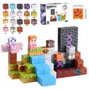 Tokky 108-Piece Magnetic Blocks Mine World Pixel Blocks STEM Montessori Enlightenment Toy Strong Magnetic ABS Safe Material Creative Adventure Building Blocks Color Box Packaging CFD14 image 8