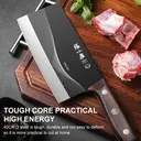 Zhang Xiao Quan Couteau à découper en acier inoxydable avec lame épaissie - 313 mm image 8