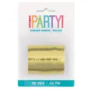 Unique Party Curling Ribbon, Gold, 45m image 0