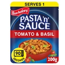 Batchelors Pasta'N'Sauce Microwave Pouch Tomato And Basil 200g image 2