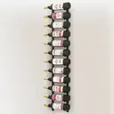 MINGHOU Étagère à vin mural 3 - profondeur unique, moderne, accès facile, gain de place - capacité de stockage pour 12 bouteilles image 3