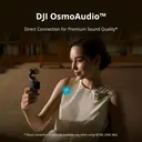 DJI Osmo Pocket 3, vlogcamera met 1-inch CMOS & 4K/120fps video, 3-assige stabilisatie, snelle focus, gezichts-/objectvolging, 2" draaibaar touchscreen, compacte videocamera voor fotografie en YouTube. image 5