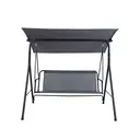 Garden furniture steel swing chair with canopy image 6