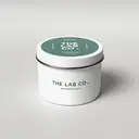 The Lab Co. Luxury Scented Candle | 30hrs Burn Time | Refreshing Fragrance with Lime, Peppermint and Cucumber | 100% Vegan Soy Wax | 180g wax weight image 1