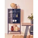 Interiors by Premier Display Cabinet Acier Metal Black Tall image 4