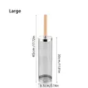 Huacan Barbecue Cage Barbecue Rond Portatif en Acier Inoxydable - Fumoir Extérieur à Rotation Automatique Grand Format image 4