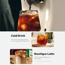 HiBREW H1B 6-in-1 Pods Coffee Maker, 600ml Water Tank, 19 Bar Pressure Extraction, Cold/Hot Mode, LED Indicator, for Kcup/Nes/DG/Espresso Powder image 9