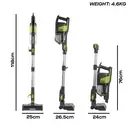 DAEWOO Cyclone Turbo Corded 3-in-1 Handheld Vacuum Cleaner – Lightweight, High Suction, 6m Cord – Green/Grey image 5